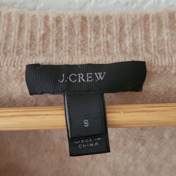 J. Crew Wool Blend V-neck Sweater S - Picture 3 of 10